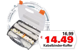 Tifler Kabelbinder-Koffer Angebot