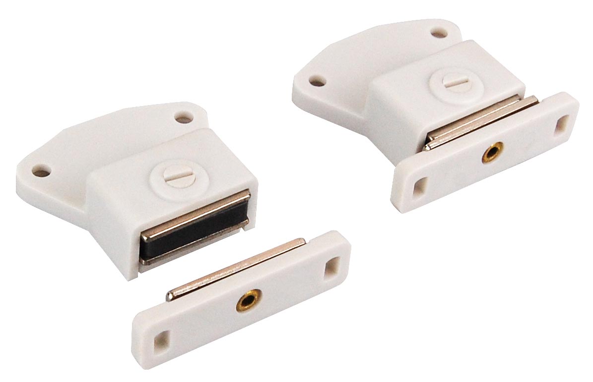 Magnetischer Türstopper Weiß - Schutz Für Wände & Türen