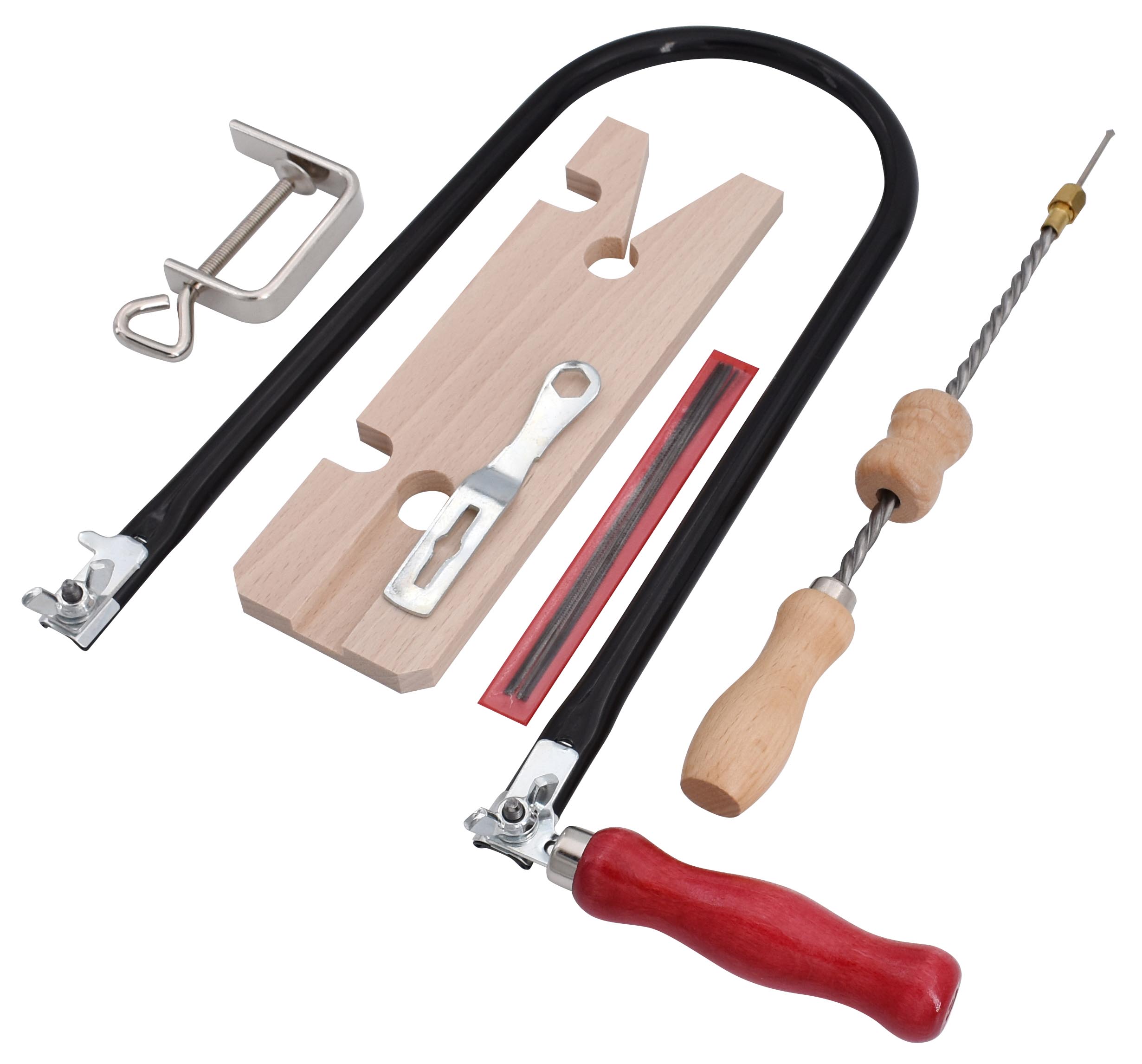 Set intagli Pebaro in scatola di legno, 6 scalpelli da intaglio