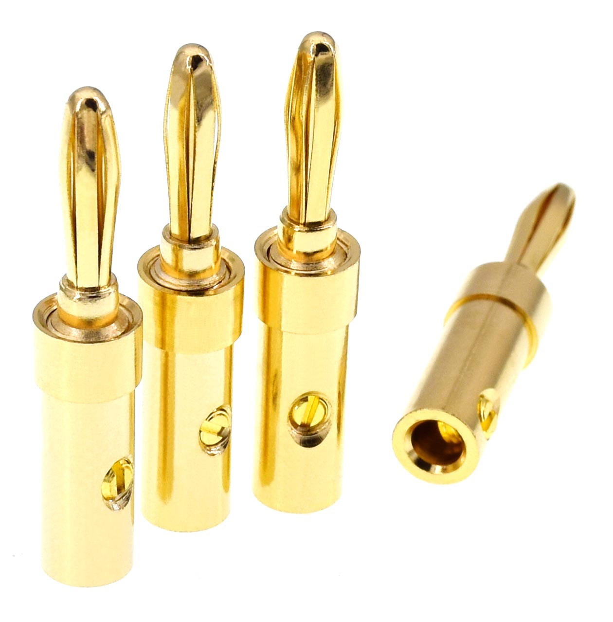 Dynavox Perfect Sound Banana Plug Set - 4 Plugs With Heat Shrink Tubing (BN207559) 13 thumbnail image